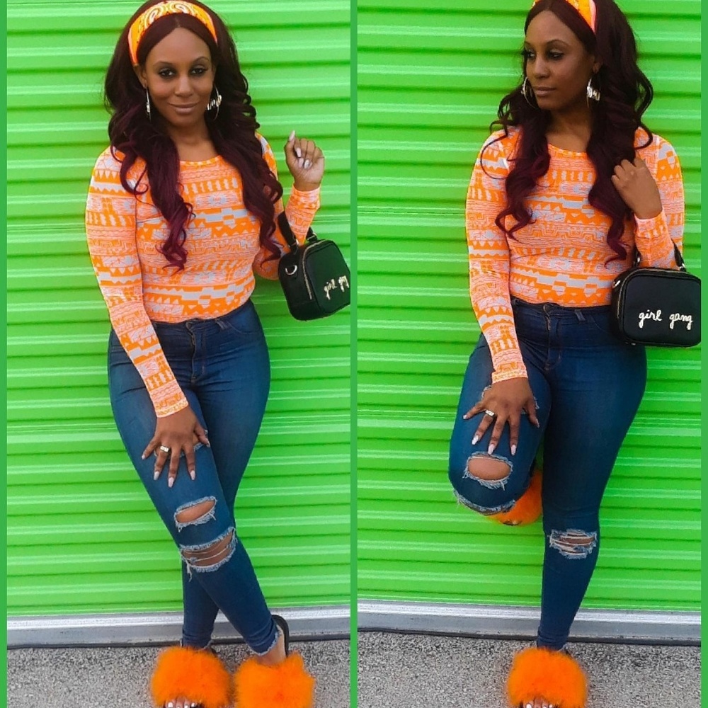 Orange Rocket Slides